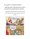 Ô Long Viện (71): Giang hồ khó kiếm ăn  