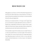 BỊNH TRẦM CẢM 