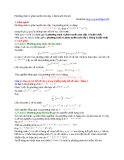 Phương trình vi phân tuyến tính cấp 1, Bernoulli, Ricatti 