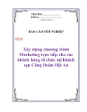 BÁO CÁO TỐT NGHIỆP:" HOẠT ĐỘNG CHO VAY TIÊU DÙNG TẠI NGÂN HÀNG Á CHÂU CHI NHÁNH ĐÀ NẴNG 2002 "