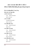 Đề tài: Thiết kế hệ thống đèn giao thông ở ngã tư