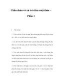 Chẩn đoán và xử trí viêm ruột thừa – Phần 1 