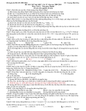 ĐỀ THI THỬ ĐẠI HỌC LẦN 15 NĂM 2010 MÔN VẬT LÝ 