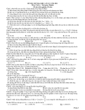 ĐỀ THI THỬ ĐẠI HỌC LẦN 15 NĂM 2011 MÔN VẬT LÝ 