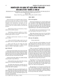 BÁO CÁO  NGHIÊN CỨU KHOA HỌC KỸ THUẬT: RESEARCH ON CONFIRMING OF LIFE SURFACE WHICH IS APPROPRIATE FOR GRATE OF TOBACCO LEAF DRYER WITH THE SCALE OF 