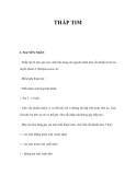 Hậu quả THẤP TIM 