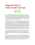 Những Bí Mật Về Chiến Tranh Việt Nam - Chương 22 Đồi Capitol