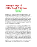 Những Bí Mật Về Chiến Tranh Việt Nam - Chương 25 Quốc hộ