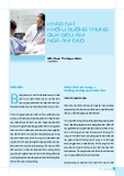 KHỐI U BUỒNG TRỨNG QUA SIÊU ÂM NGẢ ÂM ĐẠO
