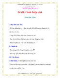 Đề tài Cánh thiệp xinh