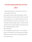 Làm quen phương pháp tiếp cận Project phần 2