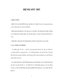 BIỂU HIỆN BỆNH SỐT MÒ 