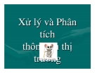 Marketing nông nghiệp - Xử lý và Phân tích thông tin thị trường