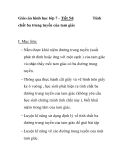 Giáo án hình học lớp 7 - Tiết 54:Tínhchất ba trung tuyến của tam giác