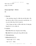 Giáo án đại số lớp 7 - Tiết 44:  Luyện tập. 