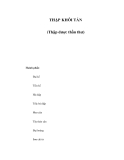 THẬP KHÔI TÁN  