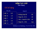 Viêm tụy cấp và mãn tính part 5