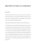 HỘI CHỨNG NỮ HOÁ CỦA TINH HOÀN 