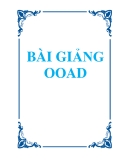 BÀI GIẢNG OOAD