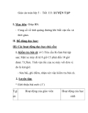Giáo án toán lớp 5 - Tiết 133: LUYỆN TẬP  