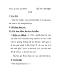 Giáo án toán học lớp 5 - Tiết 167: LUYỆN TẬP