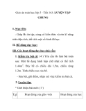 Giáo án toán học lớp 5 - Tiết 163: LUYỆN TẬP CHUNG