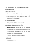 Giáo án toán lớp 5 - Tiết 100: GIỚI THIỆU BIỂU ĐỒ HÌNH QUẠT 