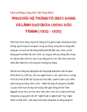  PHỤC HỒI HỆ THỐNG TỔ CHỨC ĐẢNG VÀ LÃNH ĐẠO QUẦN CHÚNG ĐẤU TRANH (1932 - 1935)_2