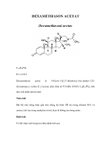 DEXAMETHASON ACETAT 