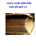 CÔNG CUỘC ĐỔI MỚI CỦA HỒ QUÝ LÝ _5