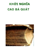 KHỞI NGHĨA CAO BÁ QUÁT  _1