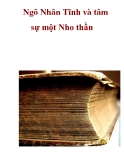Ngô Nhân Tĩnh và tâm sự một Nho thần  _1
