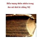 Biểu tượng thiên nhiên trong thơ nữ thời kì chống Mỹ _3
