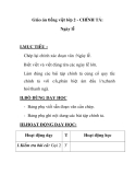 Giáo án tiếng việt lớp 2 - CHÍNH TẢ: Ngày lễ  