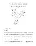 VANCOMYCIN HYDROCLORID  