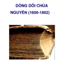 DÒNG DÕI CHÚA NGUYỄN (1600-1802) _4