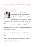 Chỉ con biết cách ứng xử khi bé bị người khác đối xử tệ“