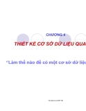 Cơ sở dữ liệu-chương 4