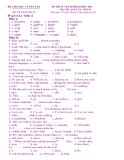 ĐỀ THI TUYỂN SINH ĐẠI HỌC 2011 Môn Thi: ANH VĂN - Practice Test 4
