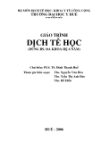 Giáo trình dịch tễ học y học part 1