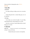 Giáo án vật lý lớp 10 chương trình cơ bản - Tiết 36 : BÀI TẬP