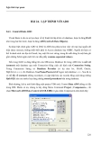 LẬP TRÌNH TRỰC QUAN - PHẦN II VISUAL BASIC - BÀI 24