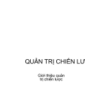 KỸ NĂNG QUẢN TRỊ CHIẾN LƯỢC TRONG LỊCH SỬ