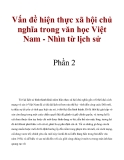 Tài liệu: Vấn đề hiện thực xã hội chủ nghĩa trong văn học Việt Nam - Nhìn từ lịch sử