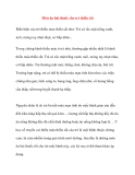 Món ăn bài thuốc cho trẻ thiếu sắt 