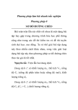 Phương pháp làm bài nhanh trắc nghiệm Phương pháp 8 SƠ ĐỒ ĐƯỜNG CHÉO 