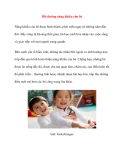 Bồi dưỡng năng khiếu cho bé