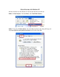 Chia sẻ thư mục trên Windows XP
