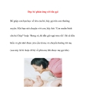 Dạy bé phản ứng với tên gọi