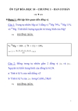 ÔN TẬP HÓA HỌC 10 CHƯƠNG I BAN CƠ BẢN 